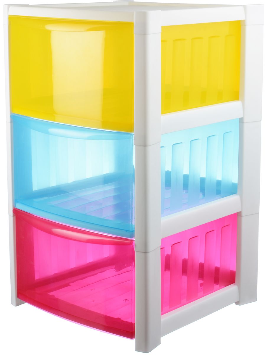 пластиковый шкаф с ящиками для игрушек